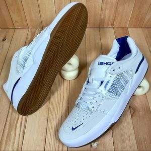 Nike SB Ishod Wair Summit White Blue Skate Shoes